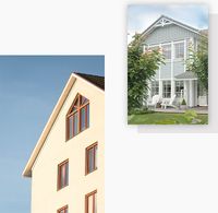 Häuser mit einer Neubau- oder Altbaufassade werden vom Malermeister Robin Veit in Nohfelden und Umgebung durchgeführt